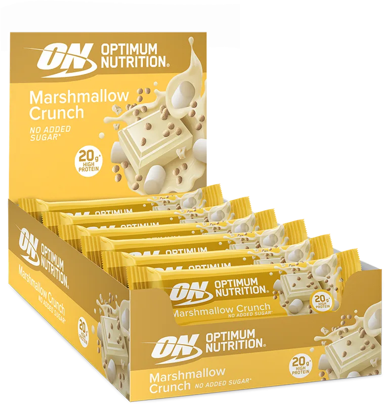 OPTIMUM NUTRITIONCrunch Protein Bar (10x65g)