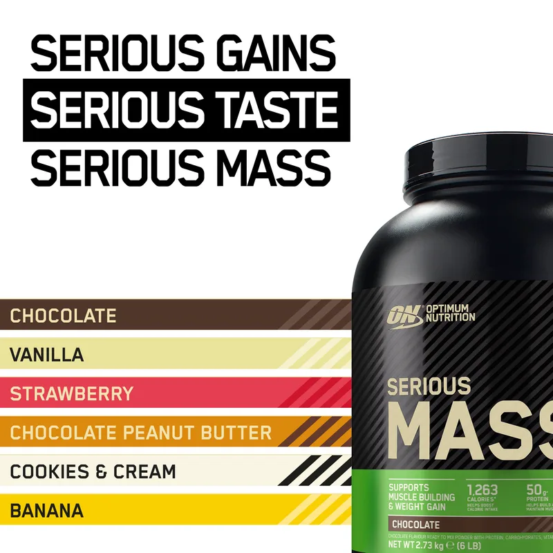 OPTIMUM NUTRITIONSerious Mass (2730g)