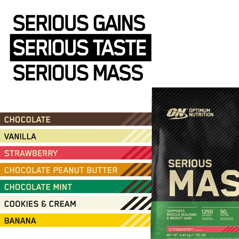 OPTIMUM NUTRITIONSerious Mass (5330g)