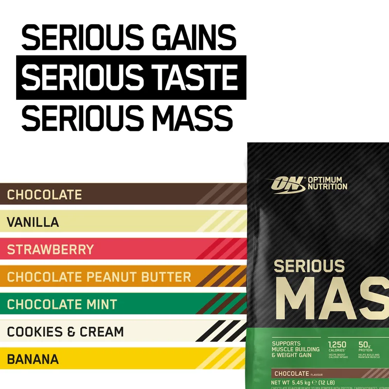 OPTIMUM NUTRITIONSerious Mass (5330g)
