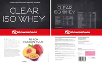 PowerFood Clear Iso Whey (500G Beutel)