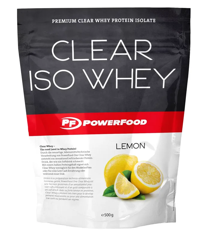 PowerFood Clear Iso Whey (500G Beutel)
