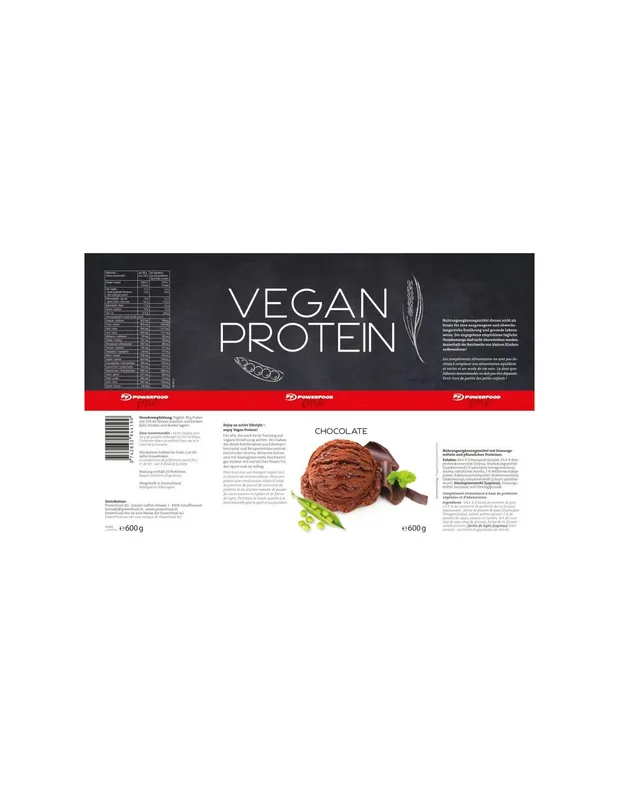 Powerfood One Vegan Protein 600g