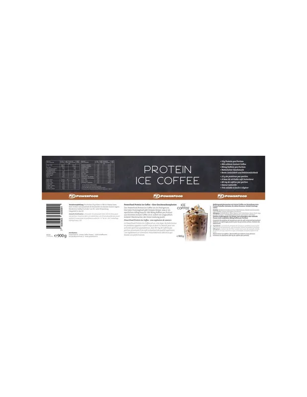 Powerfood One Protein Ice Coffee 900g