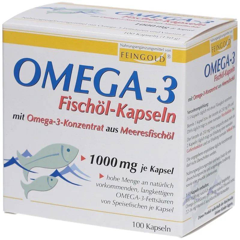 Omega-3 Fischöl-Kapseln