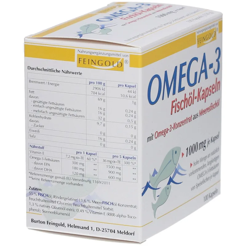 Omega-3 Fischöl-Kapseln