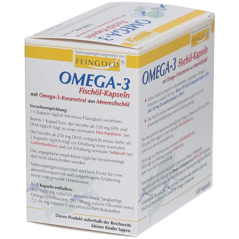 Omega-3 Fischöl-Kapseln