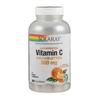 SOLARAY Vitamin C Kautabletten 500 mg Orange