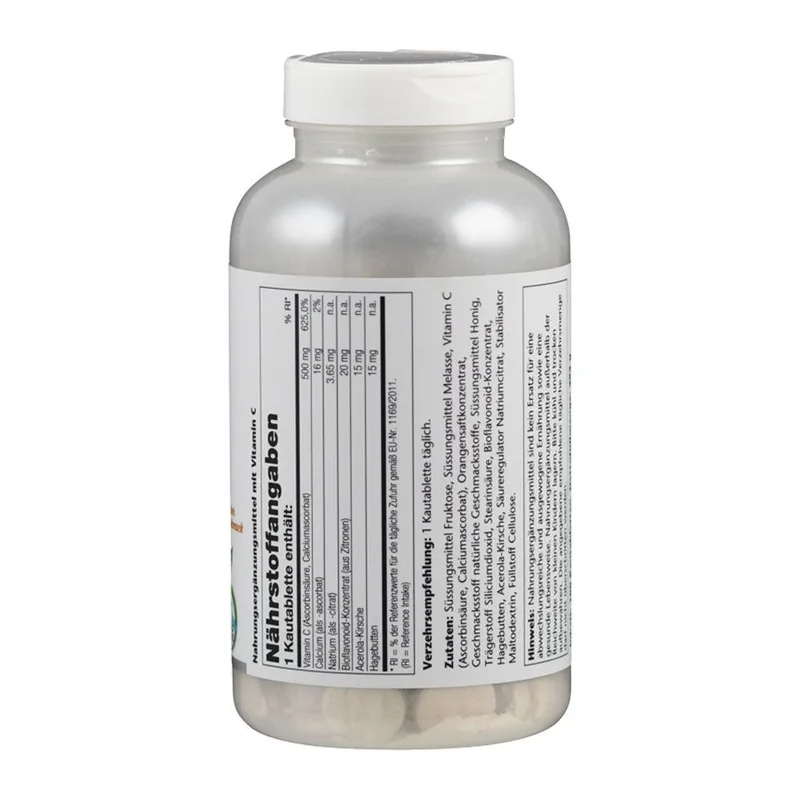 SOLARAY Vitamin C Kautabletten 500 mg Orange