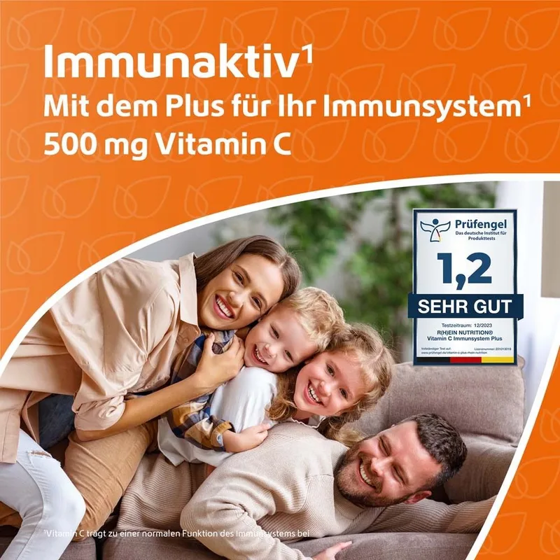 R(h)ein Nutrition Vitamin C Immunsystem Plus