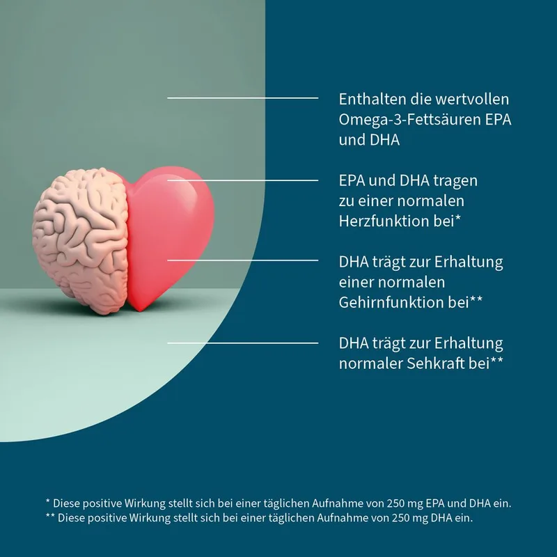 NatuGena Omega-3 Vegane Kapseln – Algenöl mit DHA & EPA