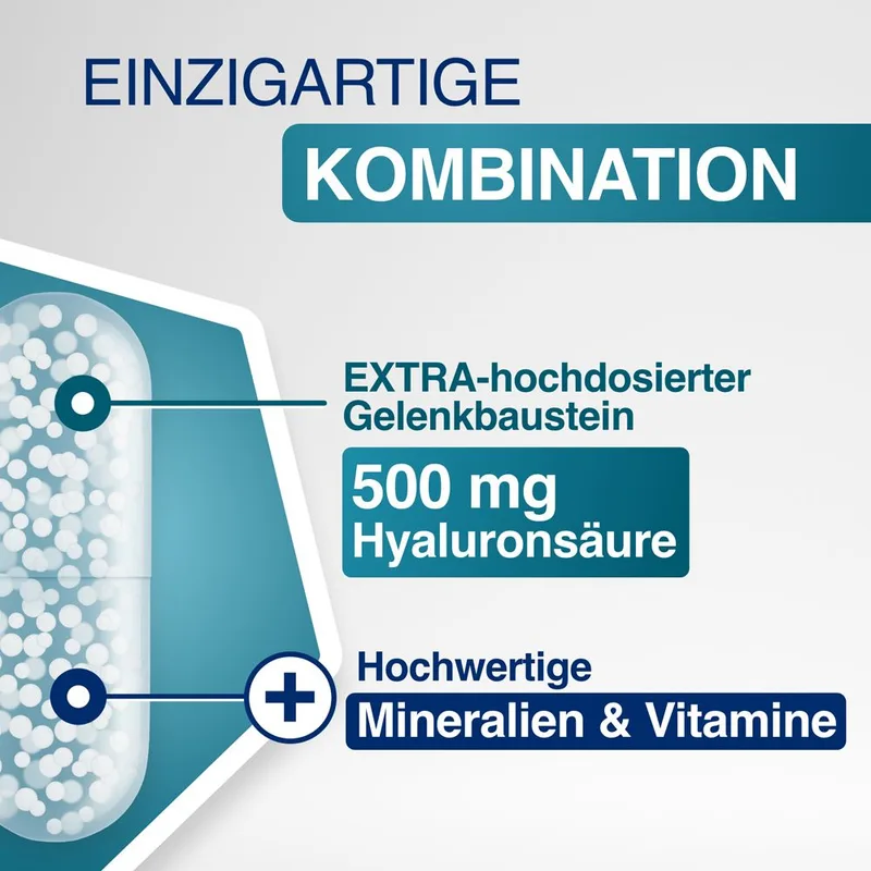 GELENCIUM Hyaluron Intense hochdosiert 500 mg mit Vitamin C