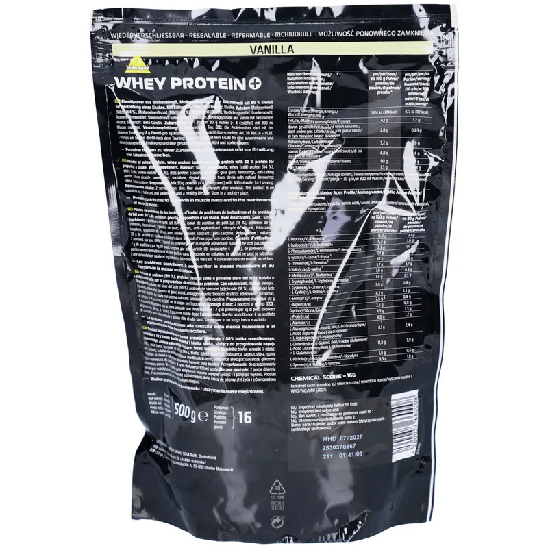 Inkospor Whey Protein+ Vanilla
