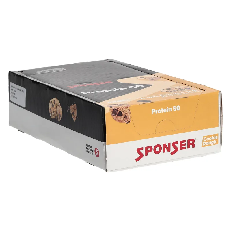 Display Protein 50 Bar Cookie Dough 20 Stück Box