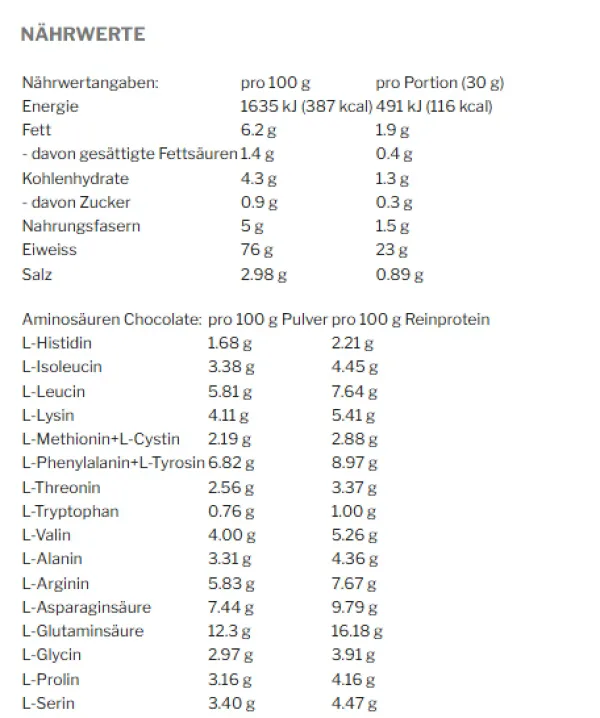 Sponser Vegan Protein (480g Beutel)