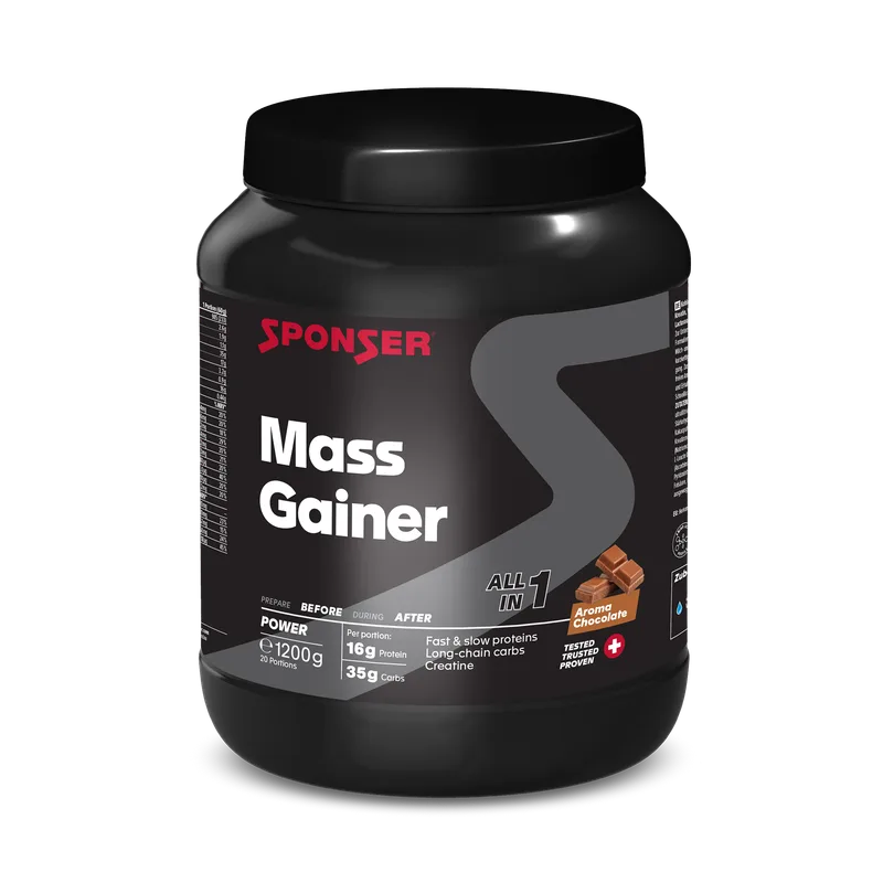 Mass Gainer Chocolate 1200 g Proteinpulver