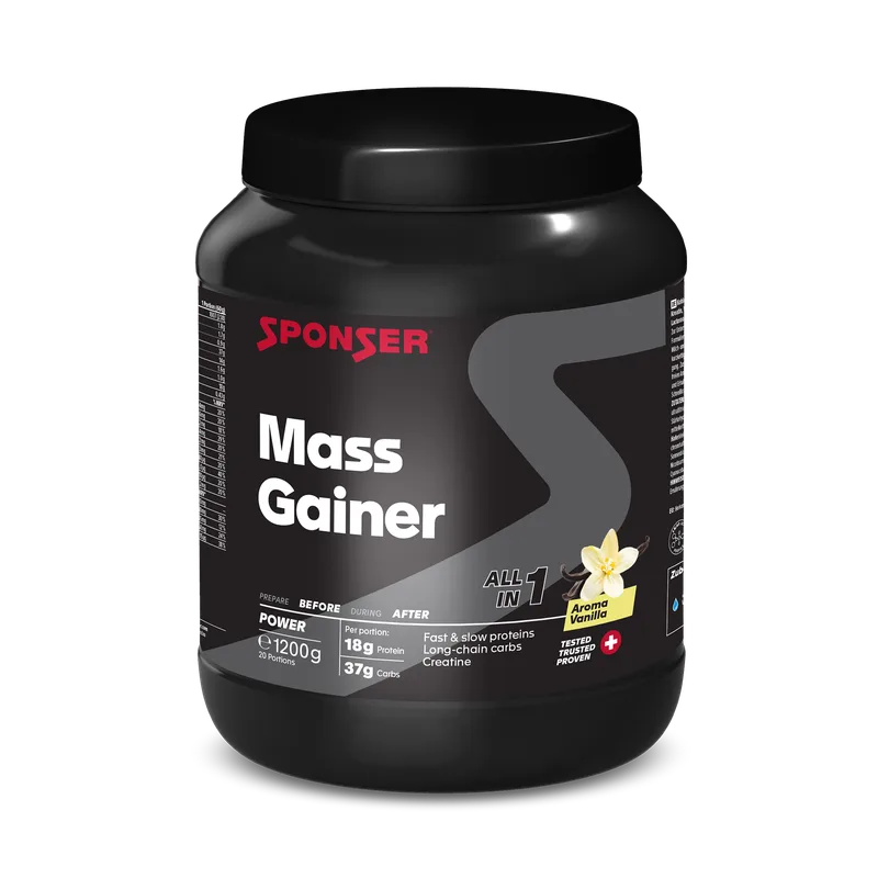 Mass Gainer Vanilla 1200 g Proteinpulver
