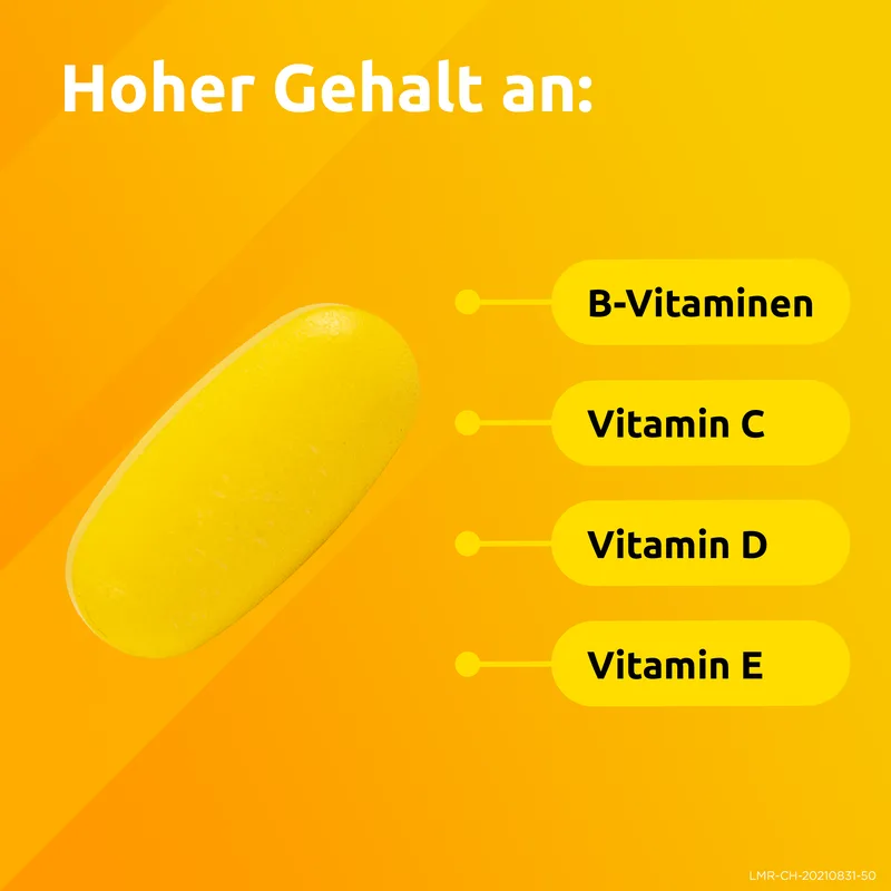 SUPRADYN pro energy-complex, 13 Vitamine, 9 Mineralstoffe. Für anspruchsvolle Zeiten