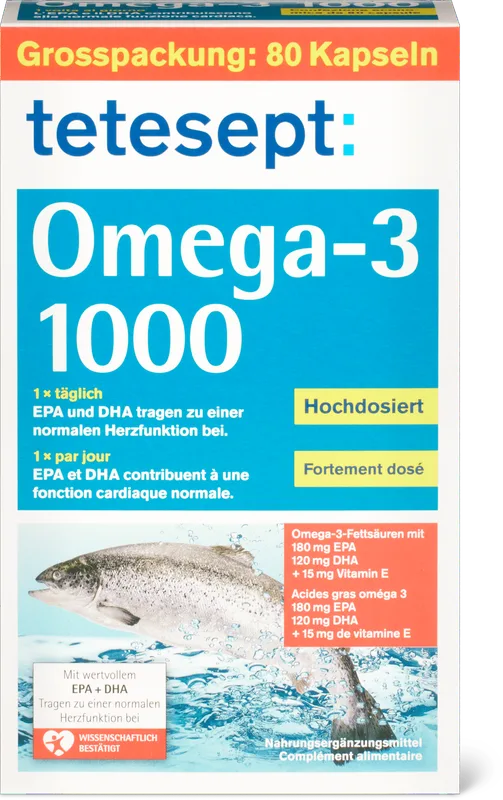Omega 3 Lachsöl Kapseln