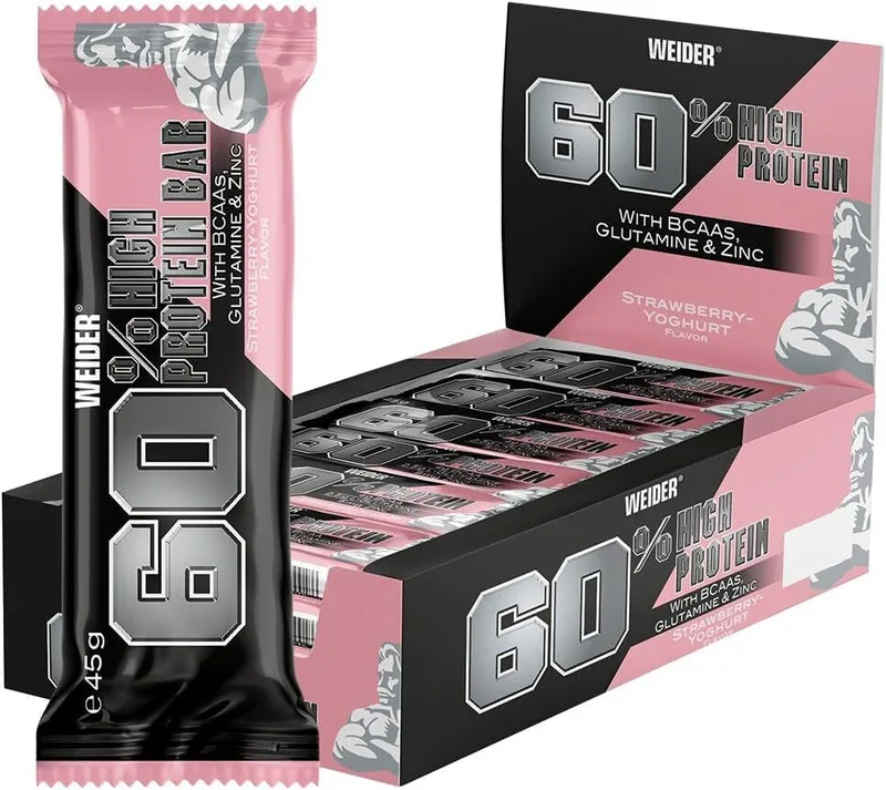 WEIDER60% Protein Bar (24x45g)