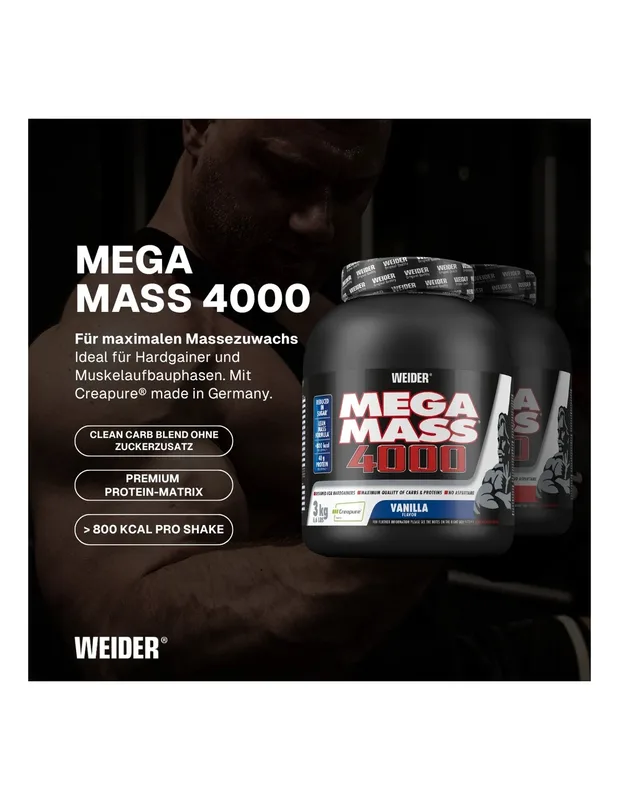 Weider Mega Mass 4000 3kg