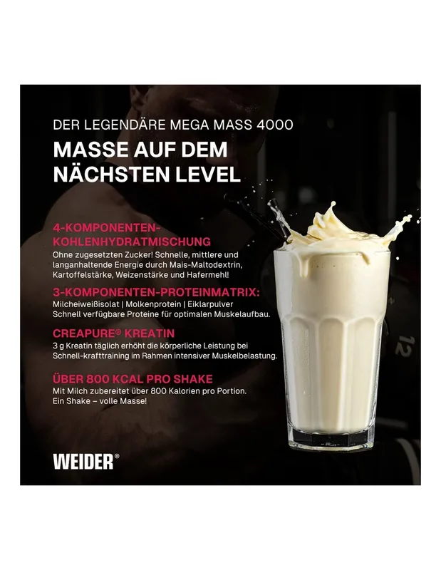 Weider Mega Mass 4000 3kg