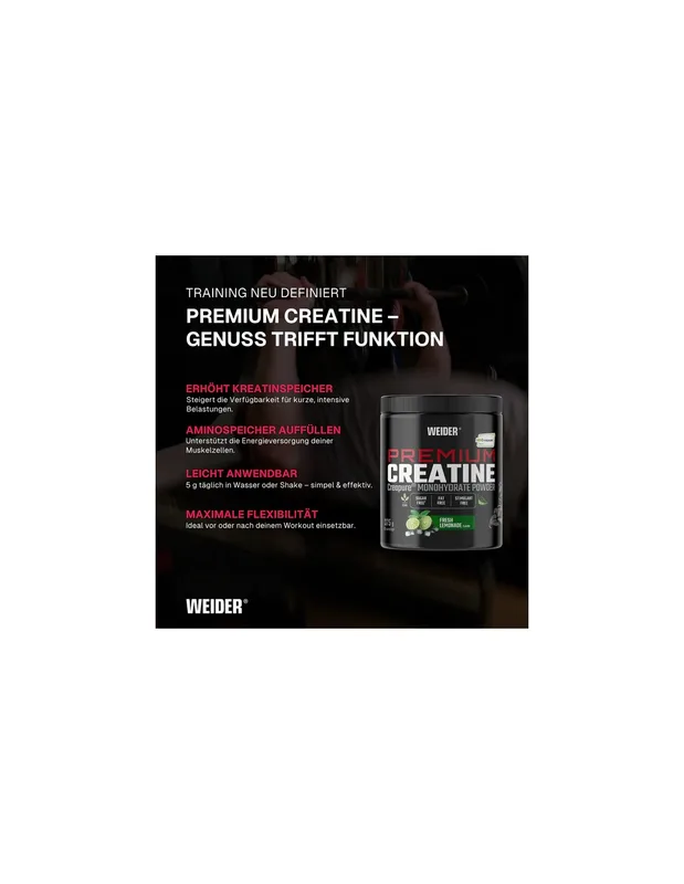Weider Premium Creatine 100% Creapure 375g