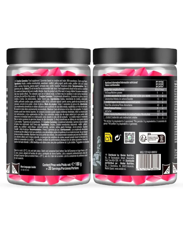 Weider Premium Creatine Gummies 60Stk