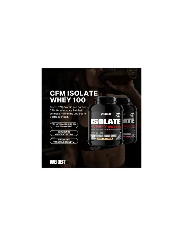 Weider CFM Whey Isolat 2kg