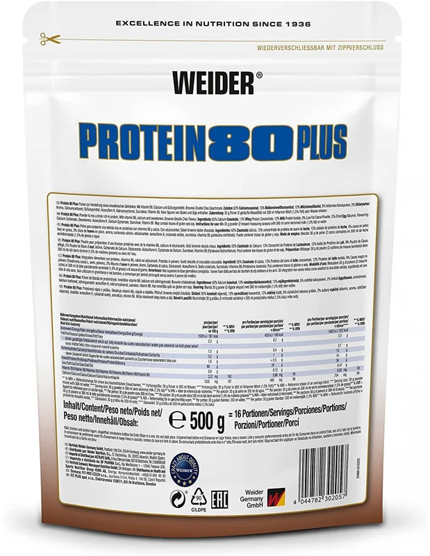 Weider Protein 80 Plus 500g