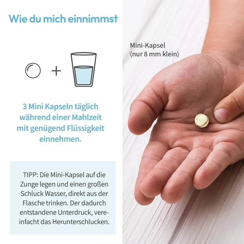 White Omega Kids Omega 3 Kinder - Fischöl Kapseln