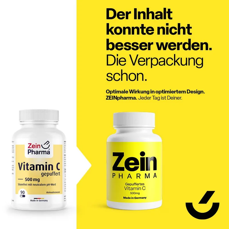 ZeinPharma Vitamin C Kapseln 500 mg hochdosiert